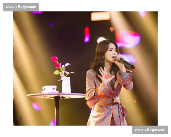 黄英在快乐女声舞台上的精彩演绎赢得观众热烈掌声